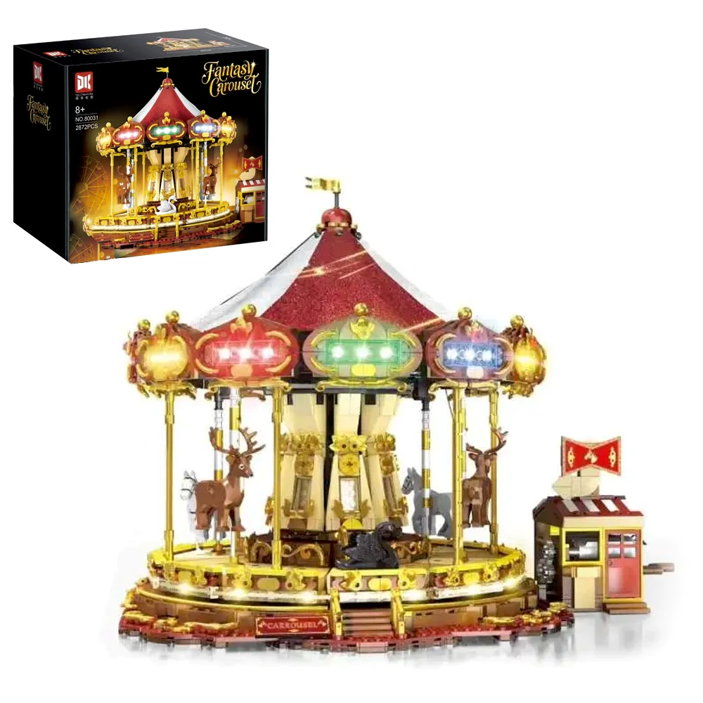 [Pre-sale] DK 80031 Fantasy Carousel Creator Expert