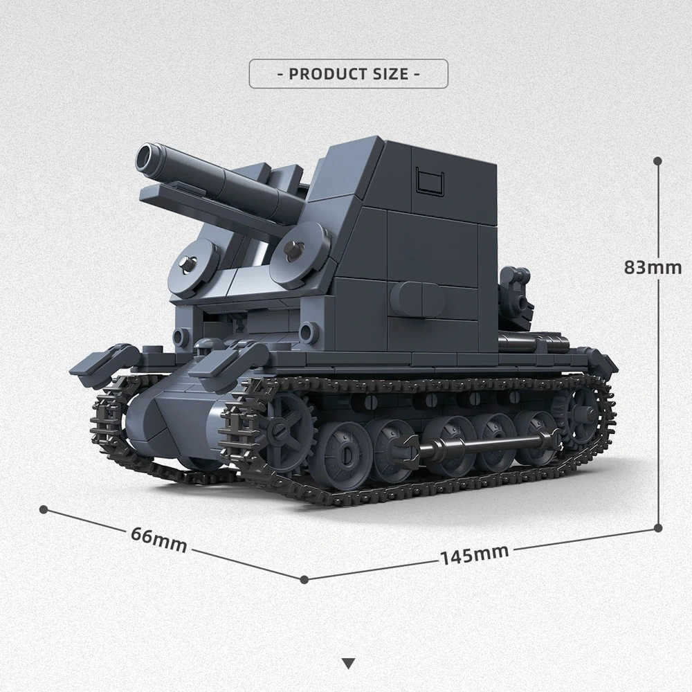 ThirdParty 300022 Sturmpanzer I Bison Tank Military