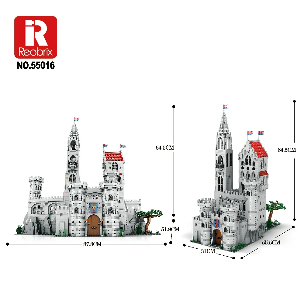 Reobrix 55016 King's Castle Modular Buildings