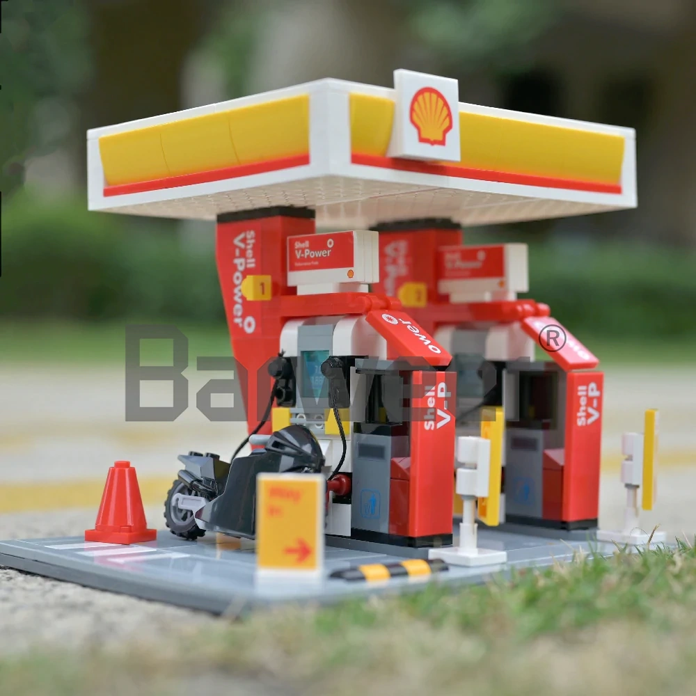 CaDA Shell Gas Station Series Creator Expert