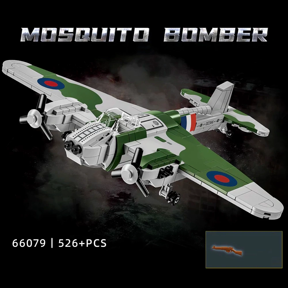 Leyi 66079 MOSQUITO BOMBER Military
