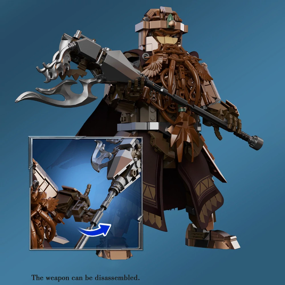 DK 6019 The Fellowship Gimli of the Rings Movie