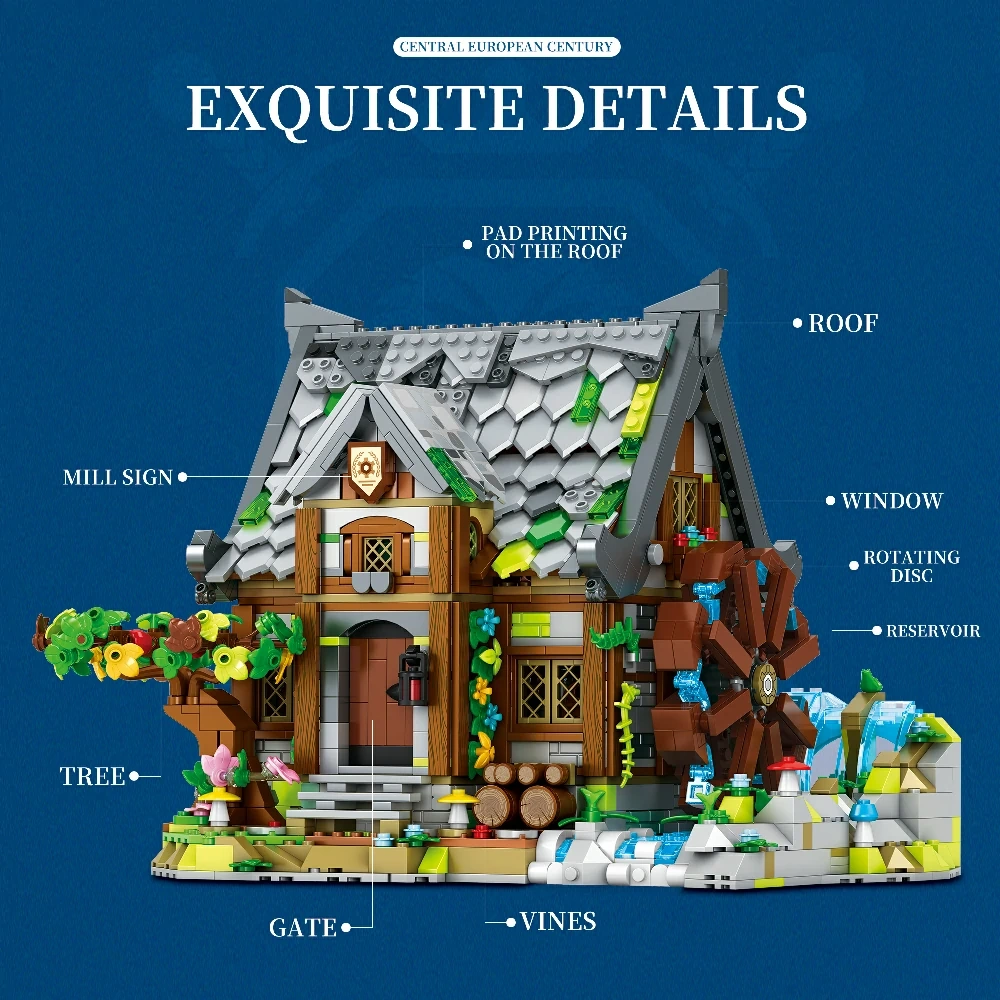 Reobrix 66045 MILL HOUSE Modular Buildings
