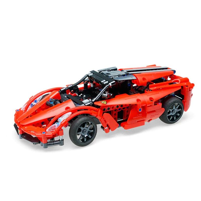 CaDA Sports Car 1:14 Building Block Cart Technic