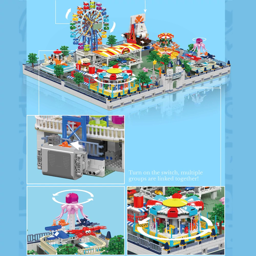 MouldKing 11022 MK AMUSEMENT PARK Creator Expert
