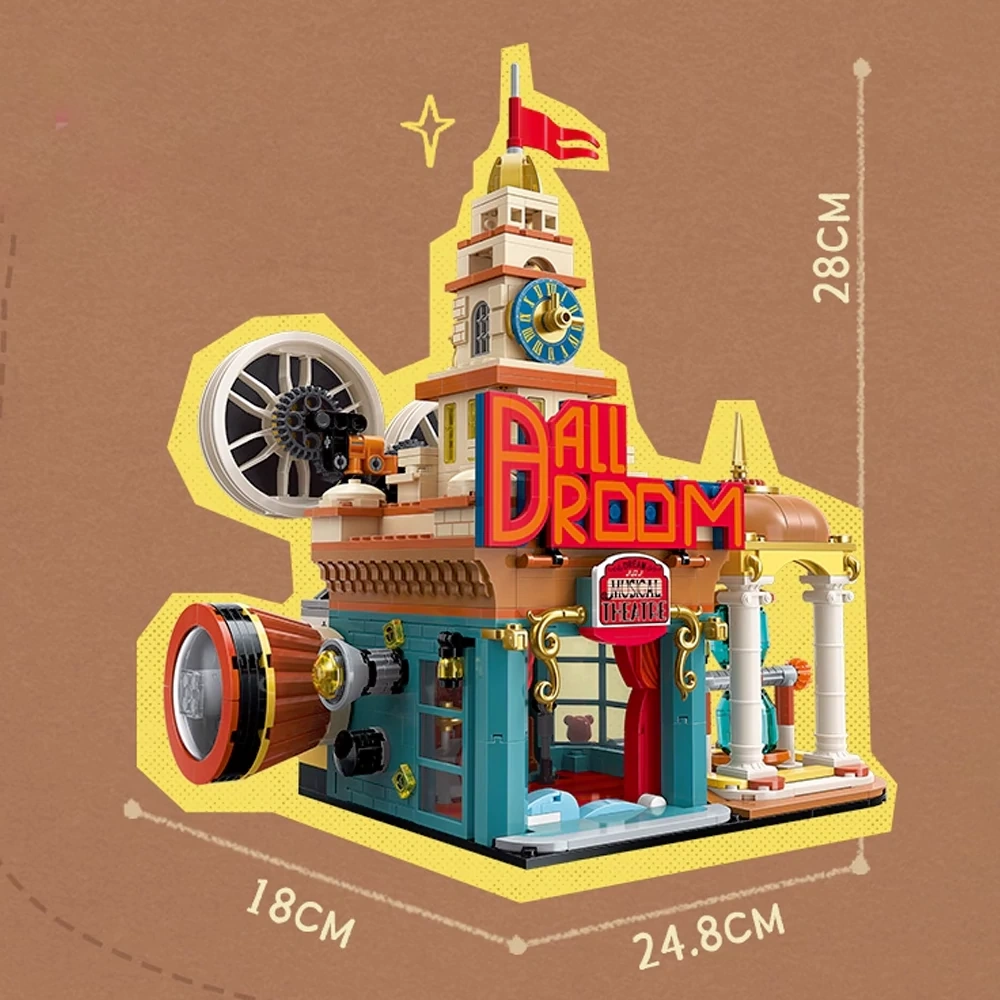 Keeppley K21406 Show Music Theatre Modular Buildings