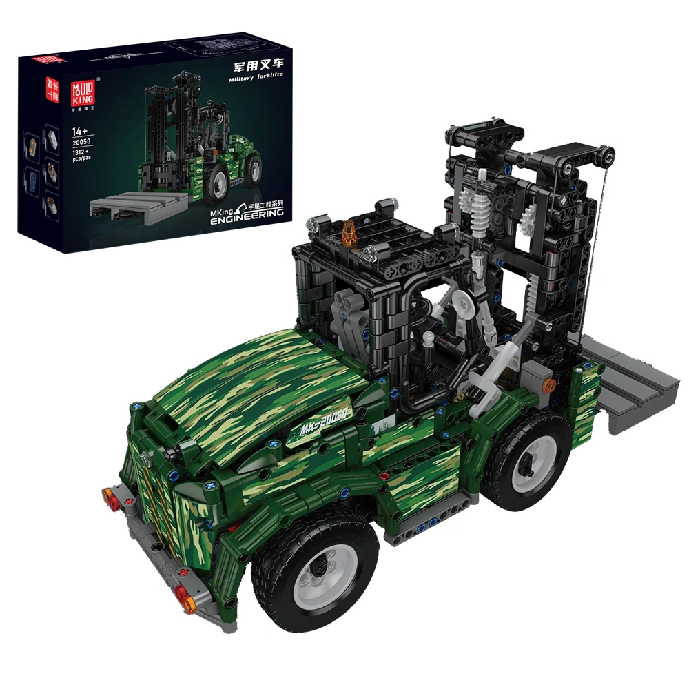 MouldKing 20050 Military Forklifts Military