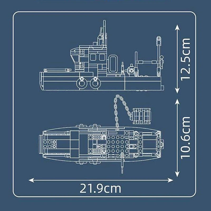 [Deal] MouldKing Bustling Freeport Series Technic