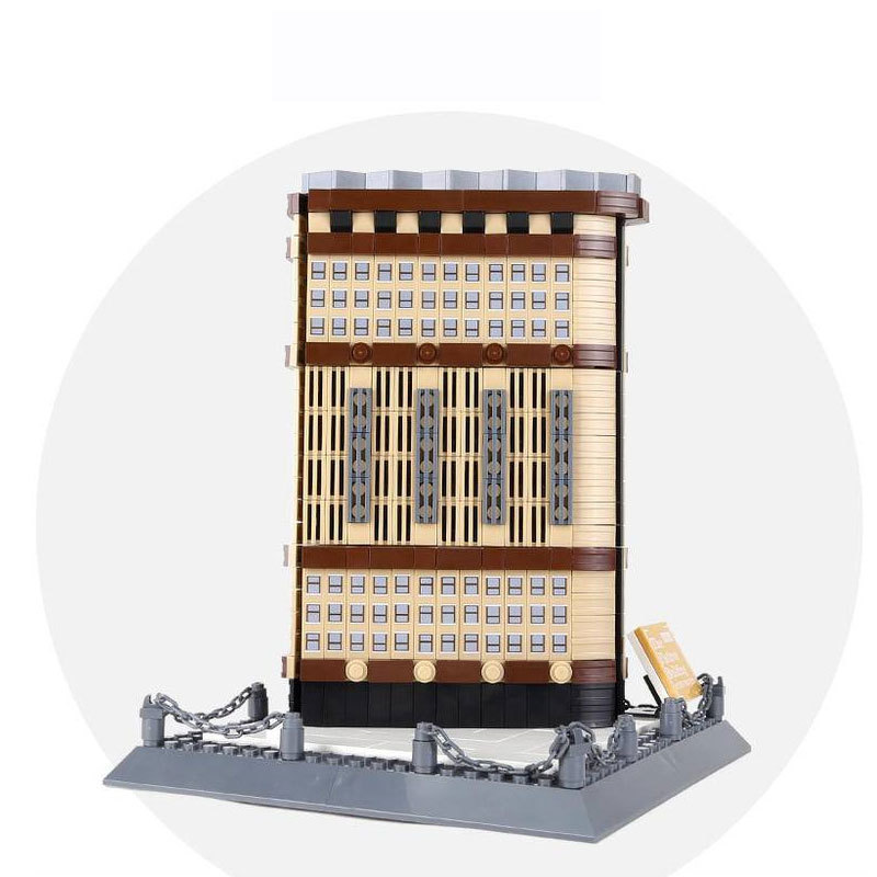 WANGE 4220 Creator Expert Architecture Flatiron Building-New York America Modular Building Blocks 838pcs Bricks Toys From China