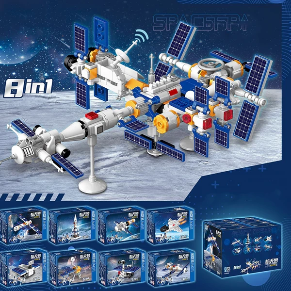 ZHEGAO 915002 Space Station Technic