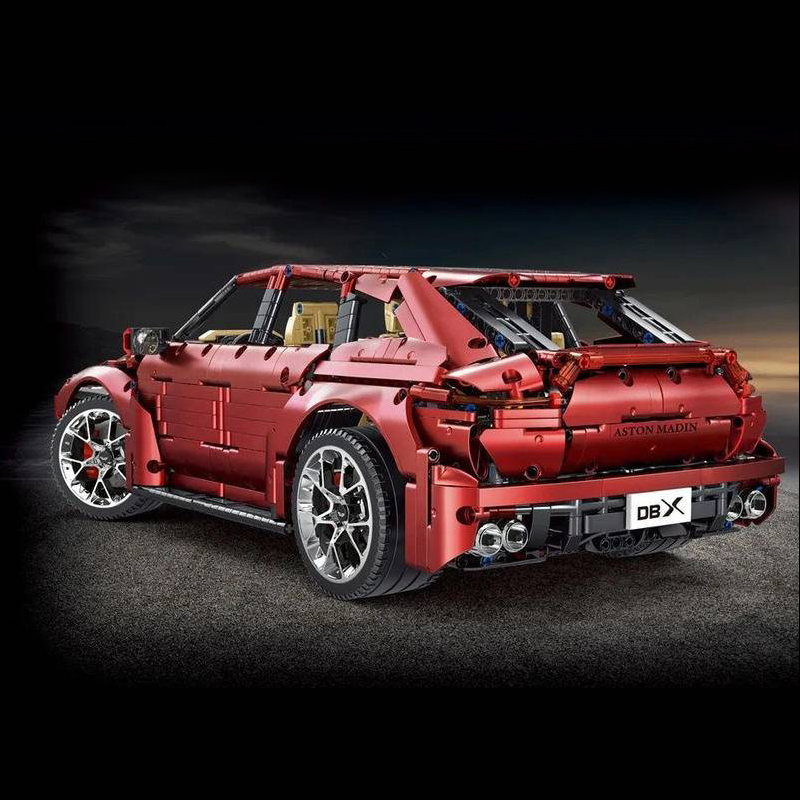 TAIGAOLE T5024B Technic Moc Red Super Car DBX 1:8 Dynamic version with 3145pcs Bricks Toys From China.