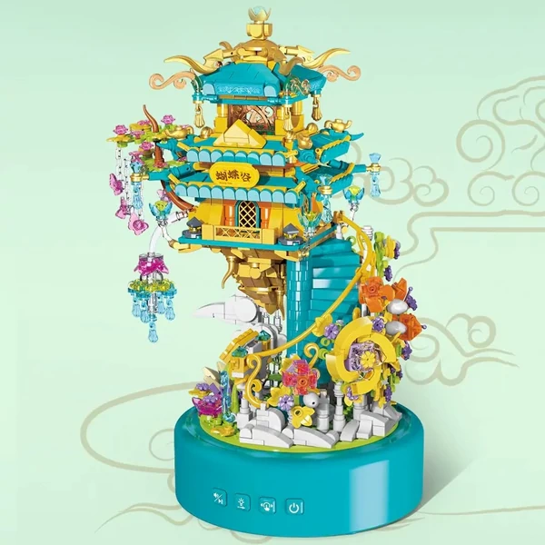 ZHEGAO 954001 Butterfly Music Box Creator Expert
