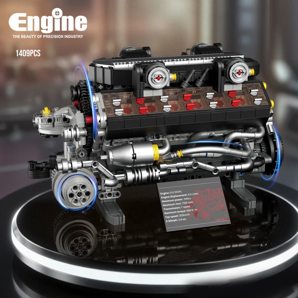 FreeTribe 36301 V12 Engine Technic