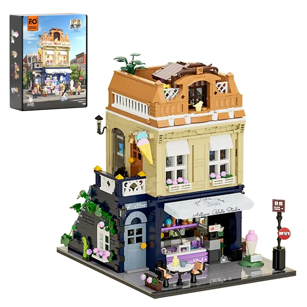 Funwhole F9078 Gelato Store Modular Buildings