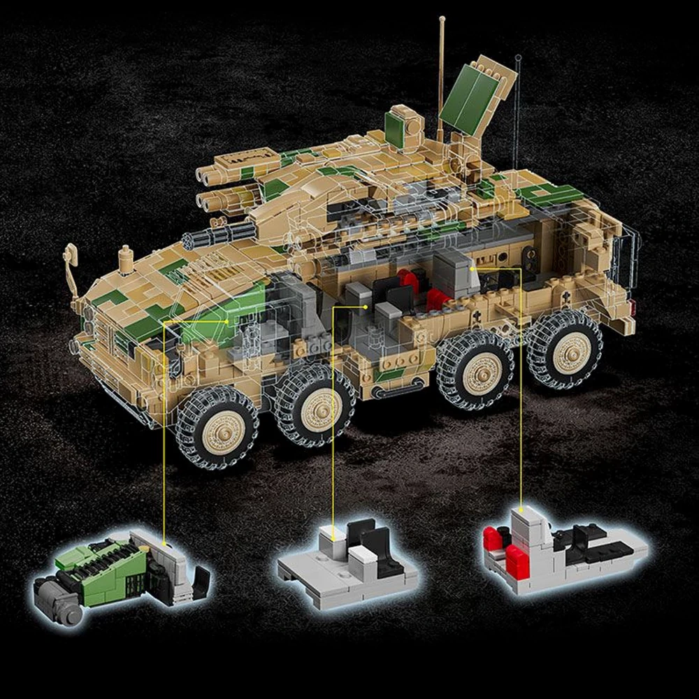 12GO 96010 E-TYPE ANTI-AIRCRAFT VEHICLE Military