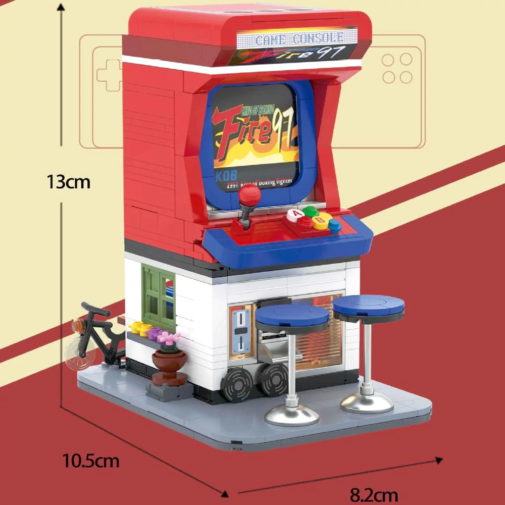 [Mini Micro Bricks] ZHEGAO 662052 Retro Arcade Creator Expert