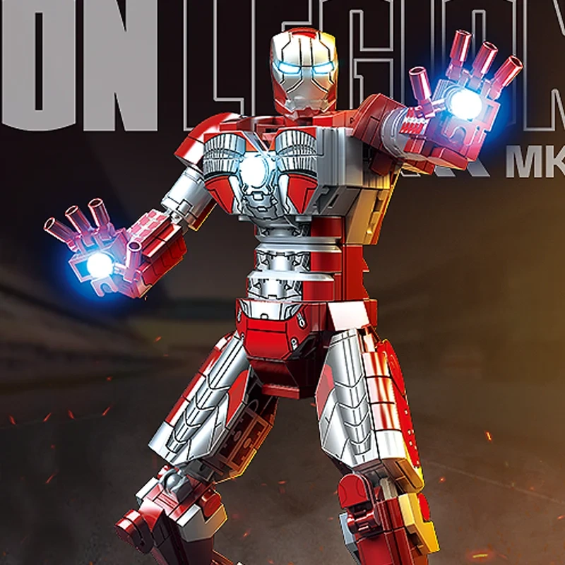 QUANGUAN 797 Iron Man Super Heroes