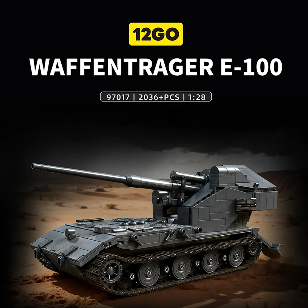 12GO 97017 E-100 WT Tank 1:28 Military