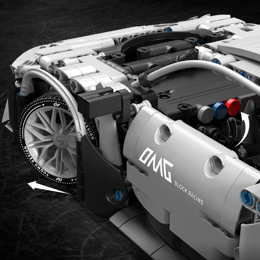 TUOMU T3014 Concept Supercar OMG 01 Technic