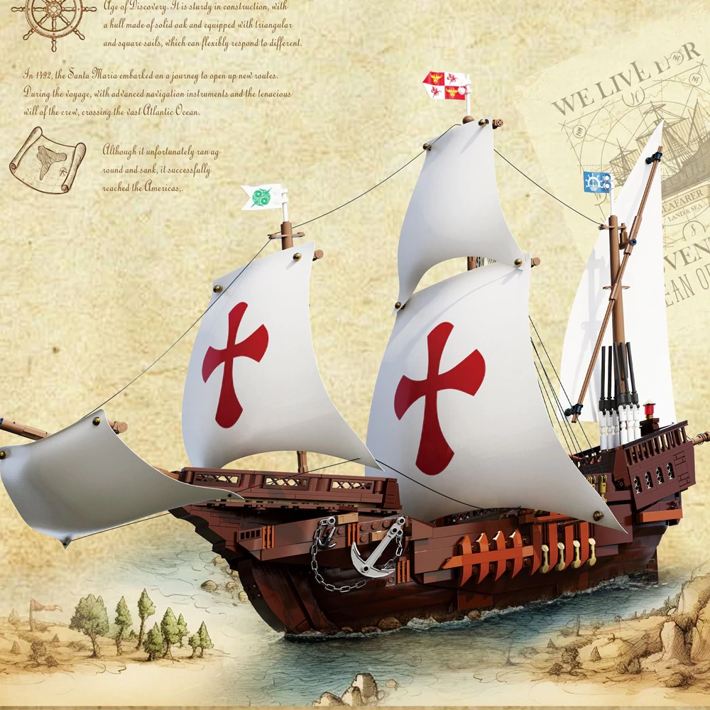 DK 6006 Santa Maria Ship Model