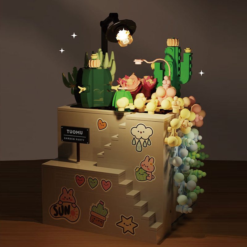 TUOMU T6002 Garden Party: Succulent Storage Box Creator Expert