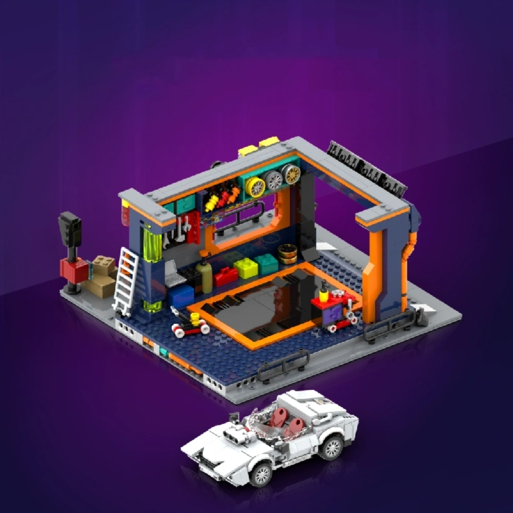 Iambrick 40104 Cyber Repair City Modular Buildings
