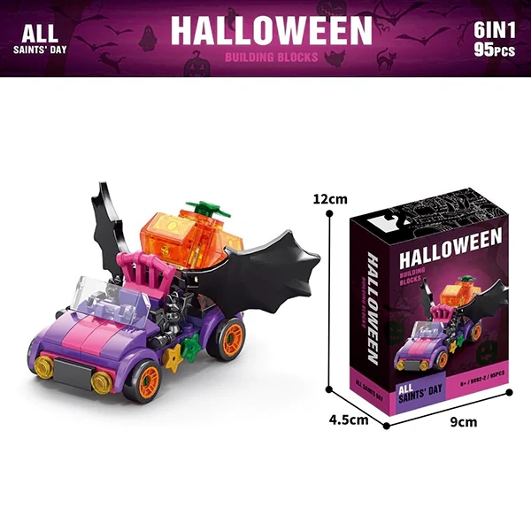 LELE BROTHER Halloween 6IN1 Creator Expert