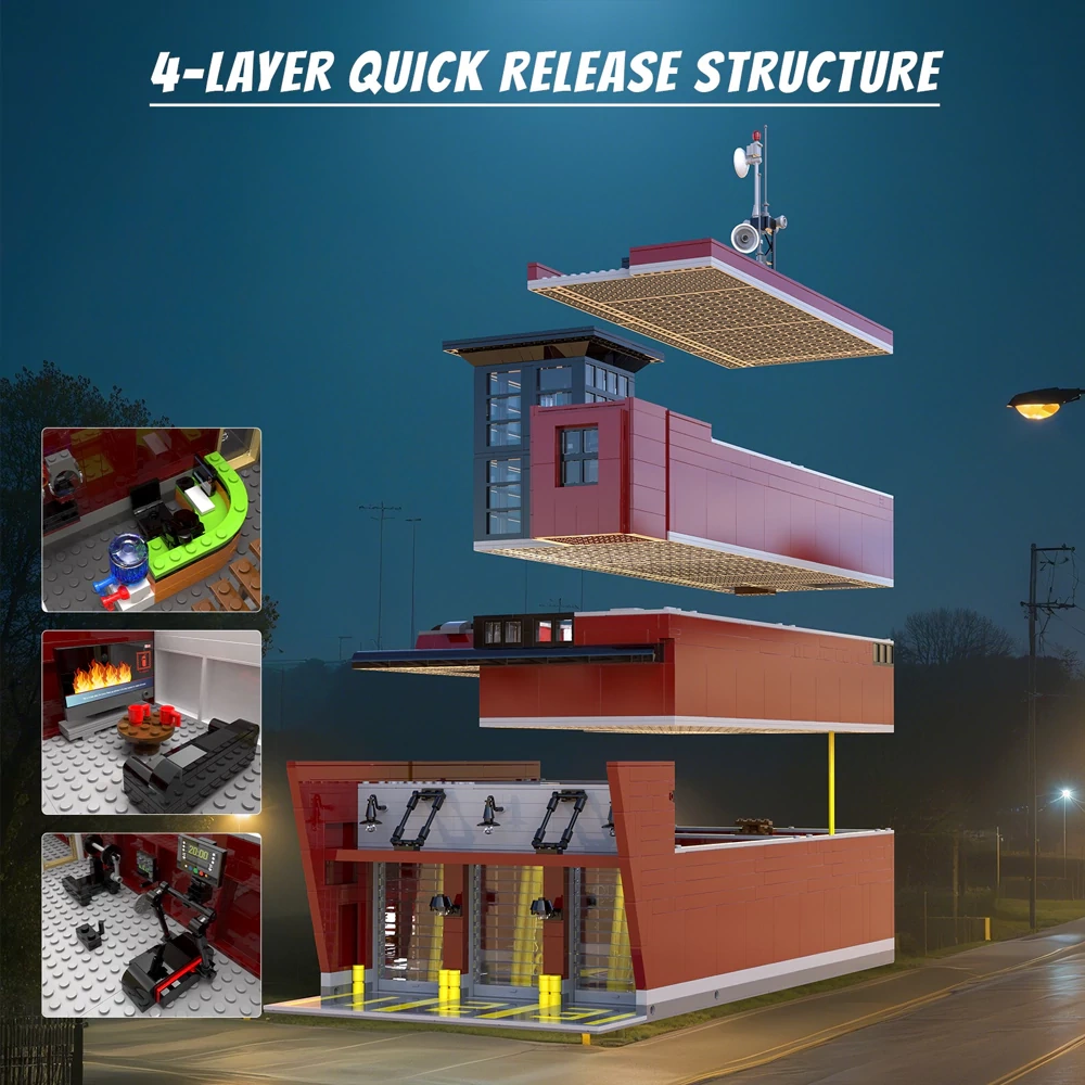 Xbert 66103 FIRE STATION Modular Buildings