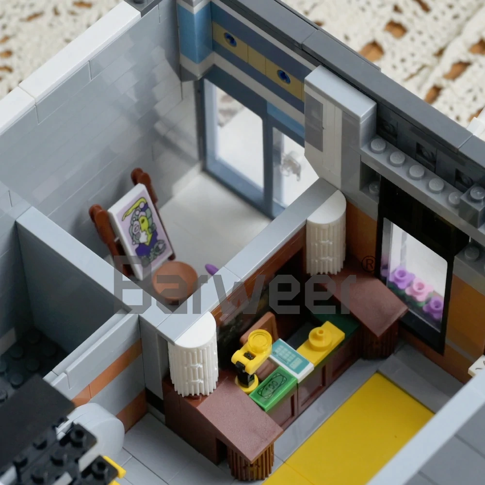 [Mini Micro Bricks] JiQing JQ10004 Bank Modular Buildings