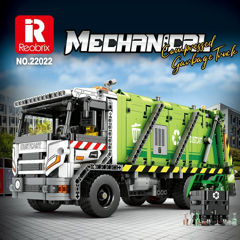 Reobrix 22022 Compressed Garbage Truck Technic