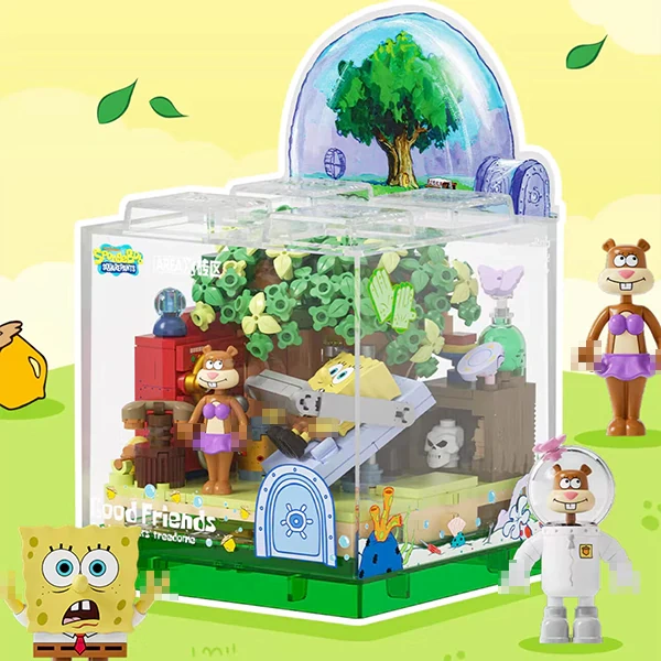 pokemon booster box new set Area-X BOX SpongeBob SquarePants Good Friends 2.0-Afobrick main image 0