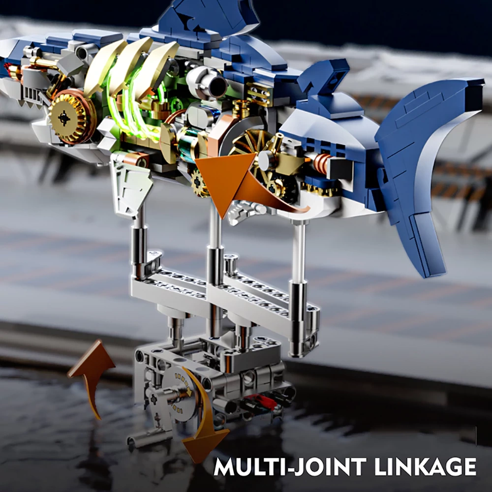 MJI 13054 Sharks Machinery Creator Expert