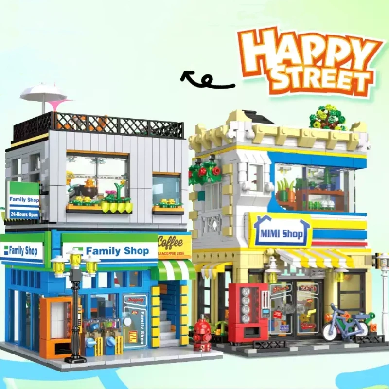Jiestar Mini Street View Convenience Store Modular Buildings