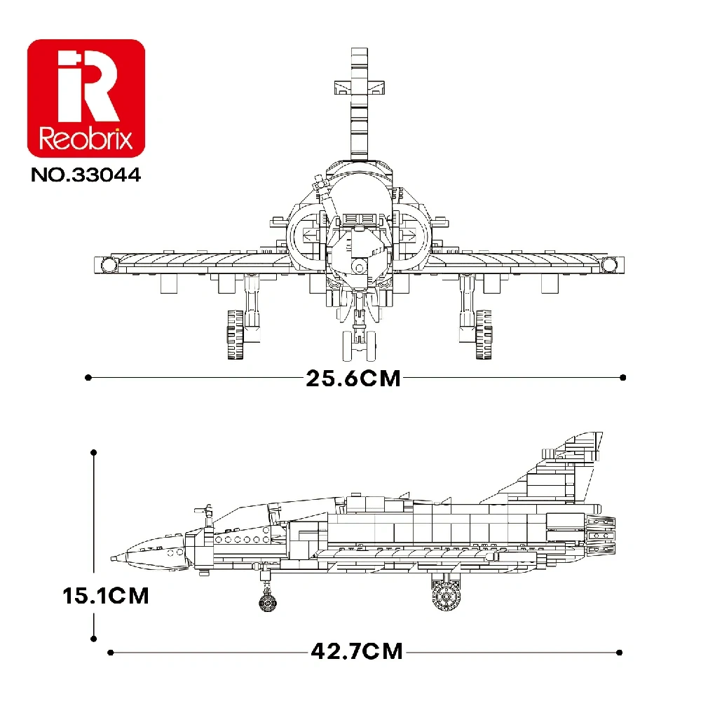 Reobrix 33044 MIRAGE2000 Technic