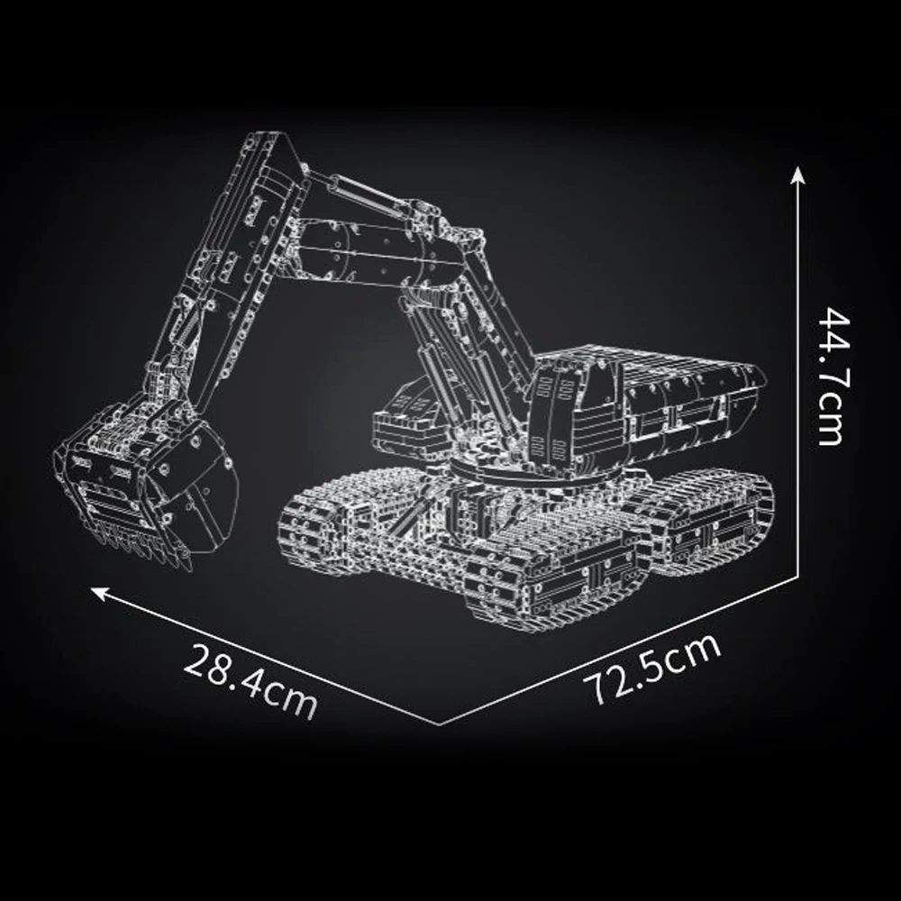 MouldKing 17079 Sci-Fi Excavator Technic