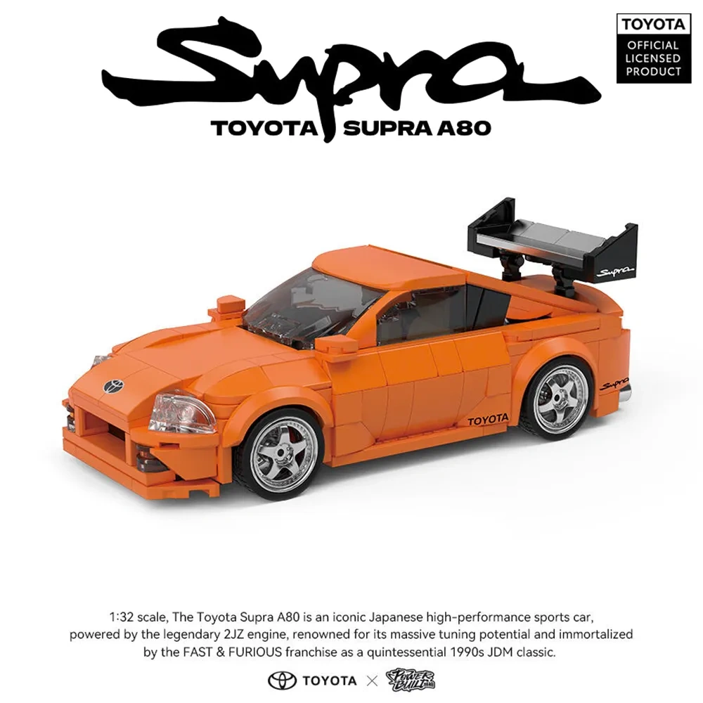 [PRE-SALE] PowerBlock TOYOTA Licensed 1:32 Supra A80 Car Technic