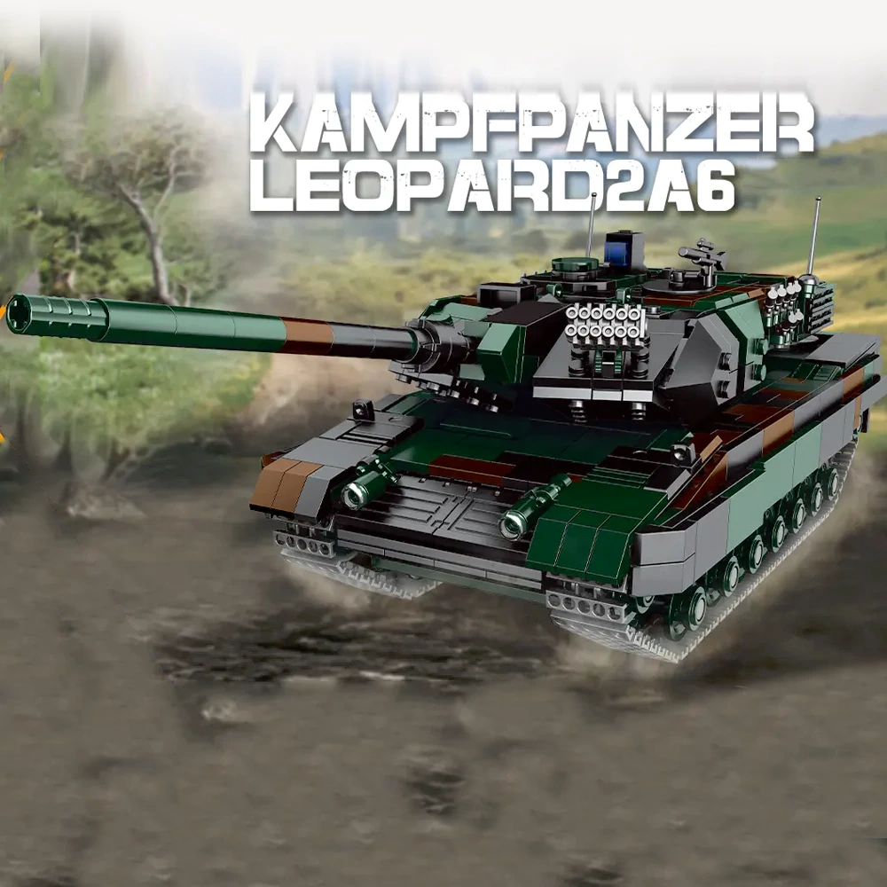 XINGBAO XB-06040 Kampfpanzer Leopard 2A6 Military