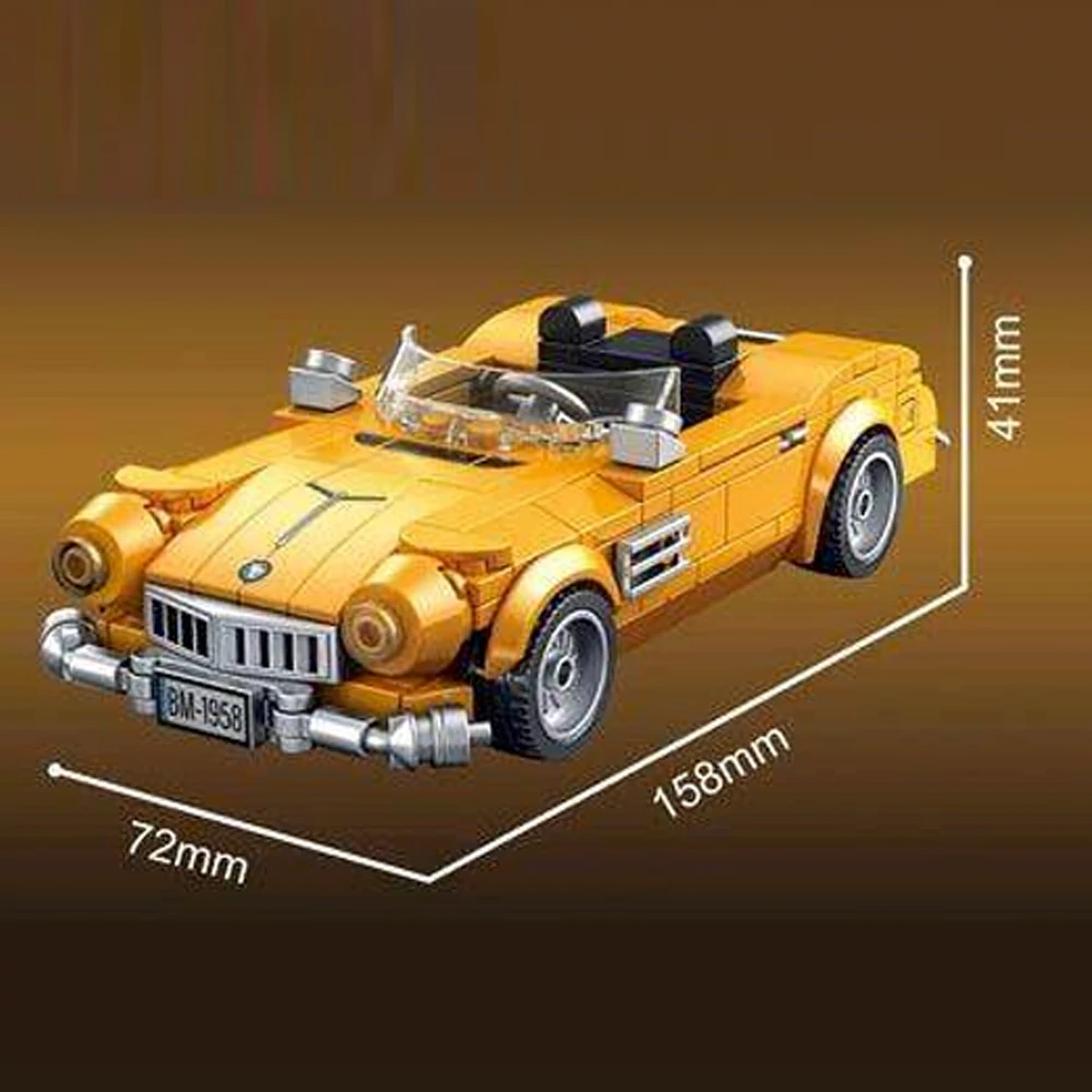 GAOMISI 8-Grid Antique Car Series Technic