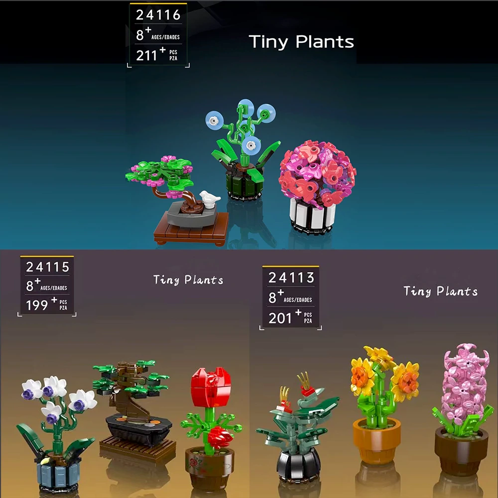 MouldKing Tiny Plants Creator Expert