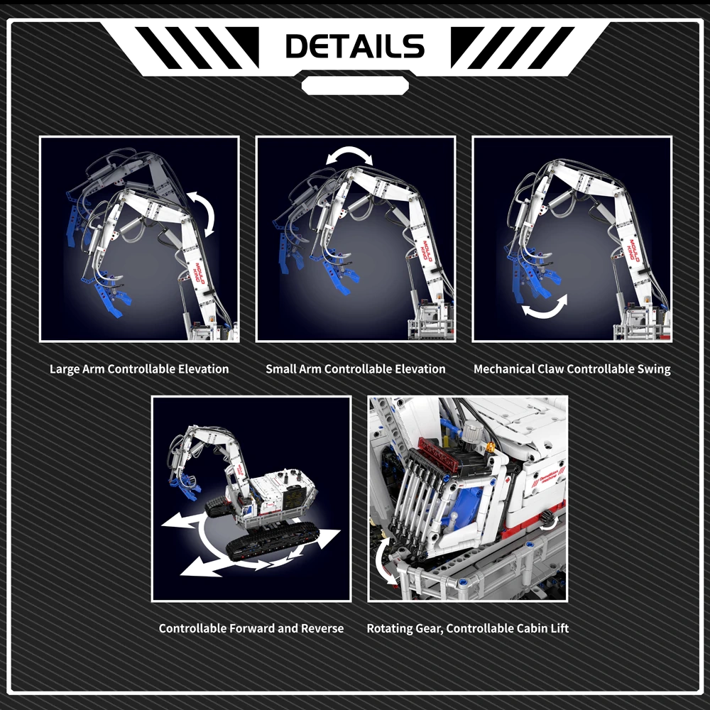 MouldKing 17062 DEMOLITION MACHINE Technic
