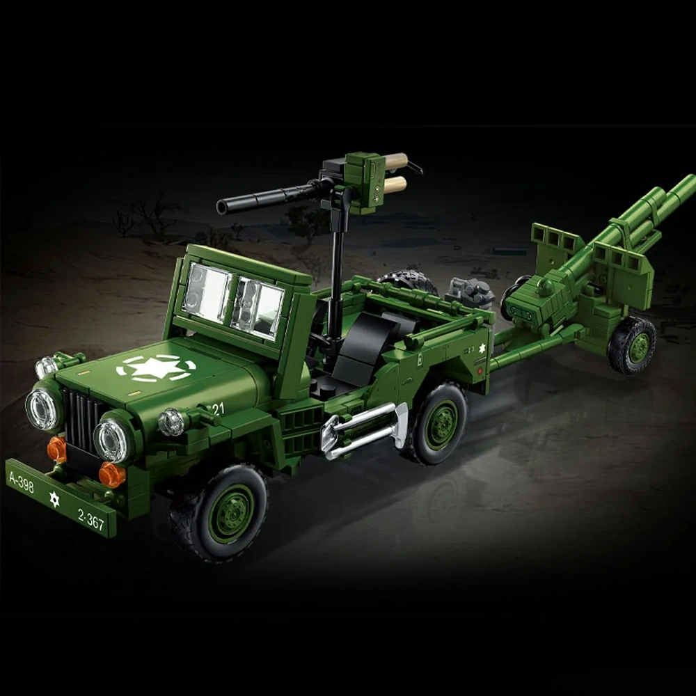 Leyi 66081 WILLYS JEEP Military