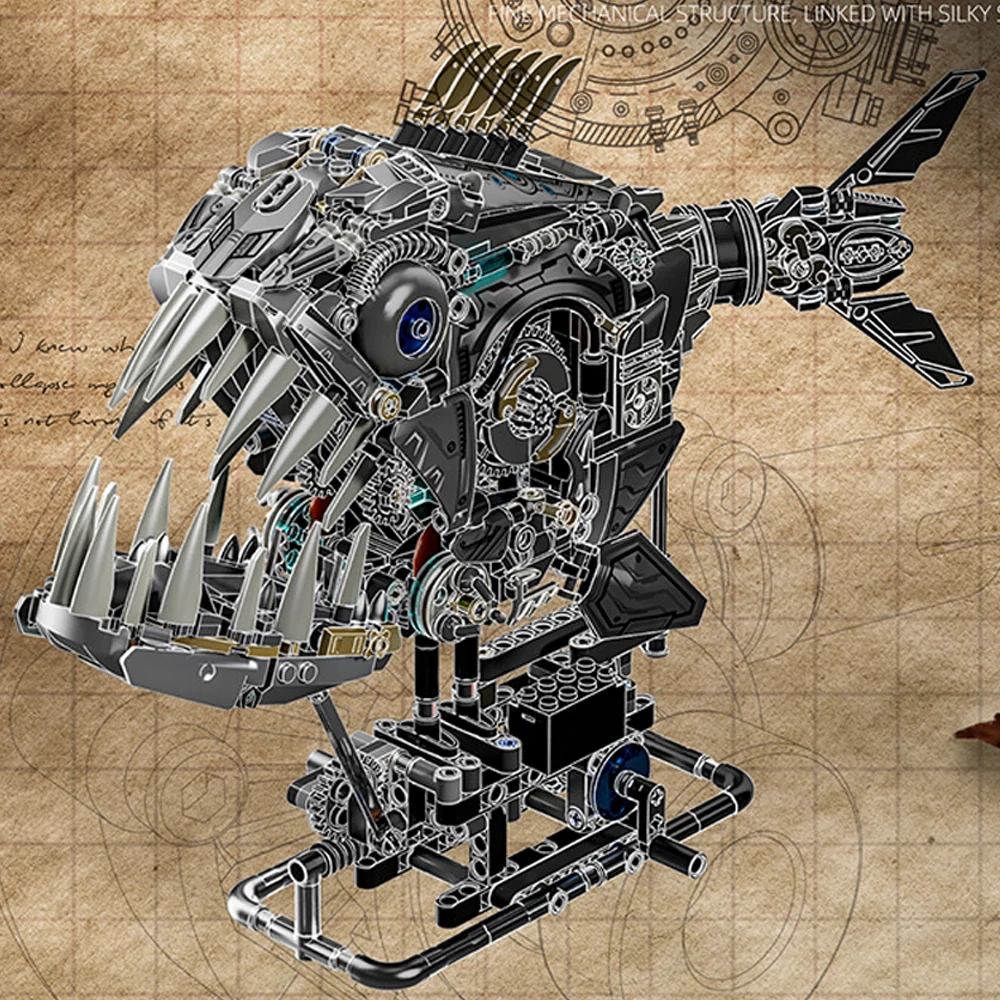 MJI 13092 Mechanical Piranha Creator Expert