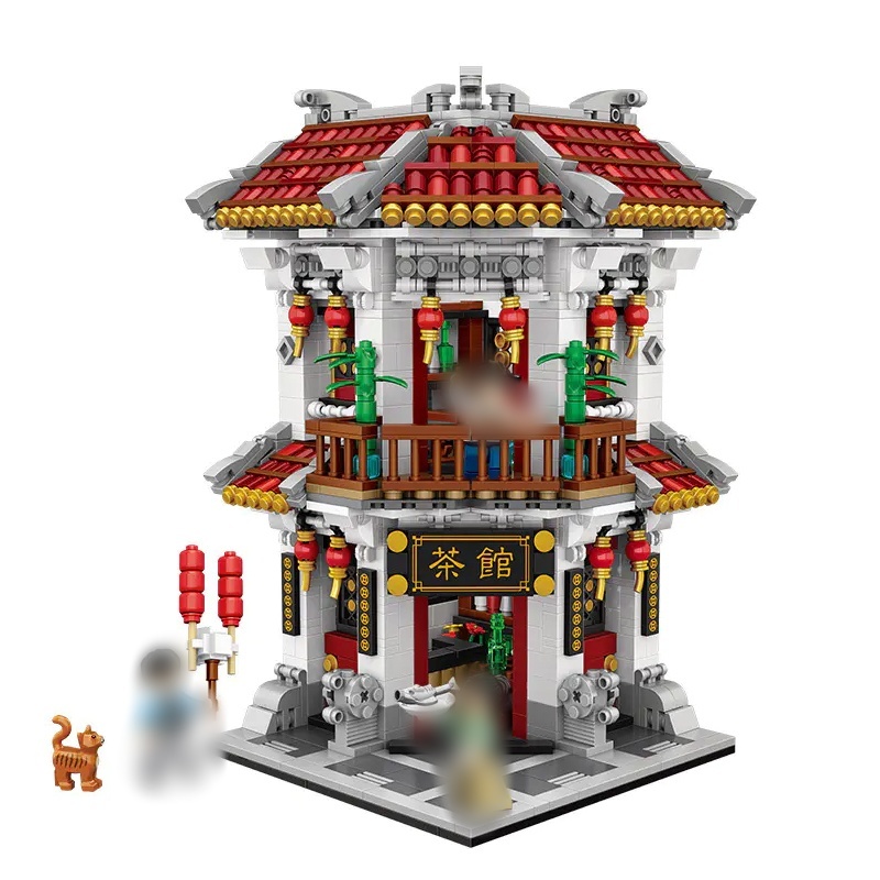 [Deal] LOZ 1023 Ancient Street Teahouse Modular Buildings