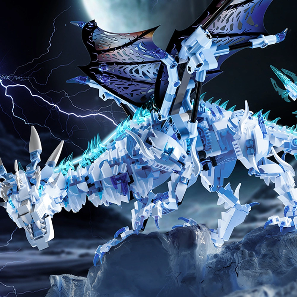MJI 13093 The Dark lce Dragon Monster Dinosaur