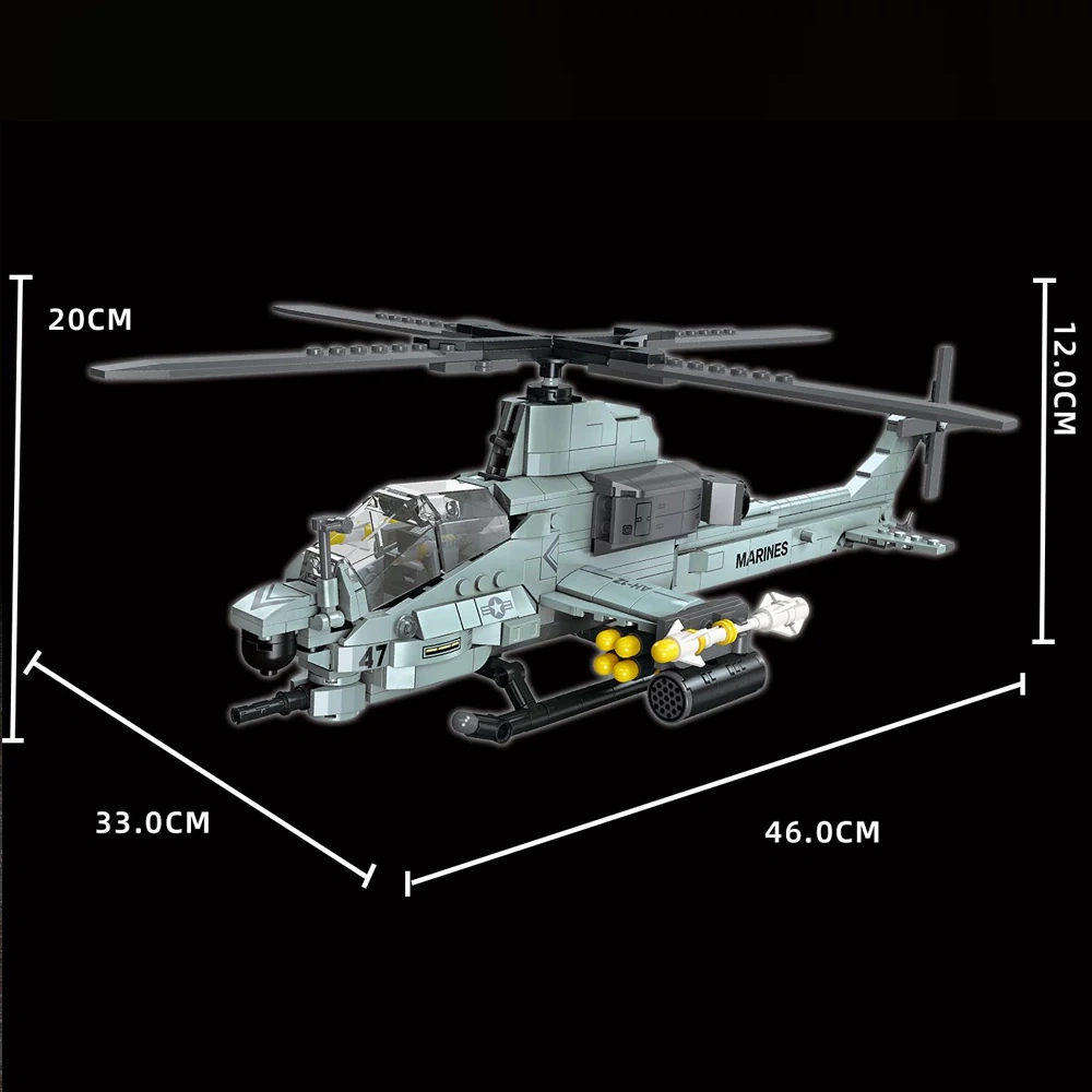 JIESTAR JJ9213 Viper Helicopter Military
