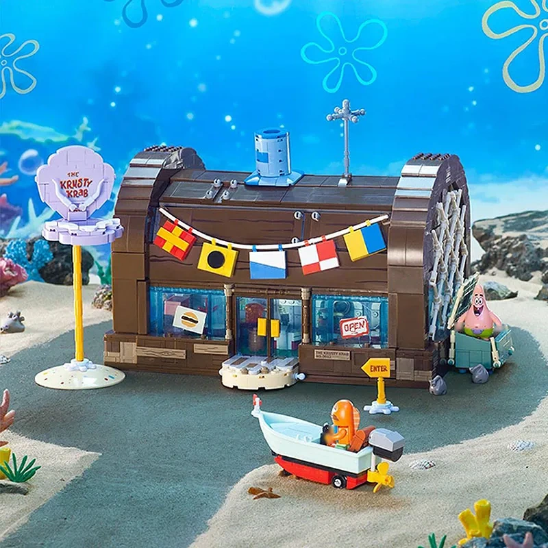 [Deal] AREA-X AB0027 SpongeBob SquarePants The Krusty Krab Restaurant Movie & Game