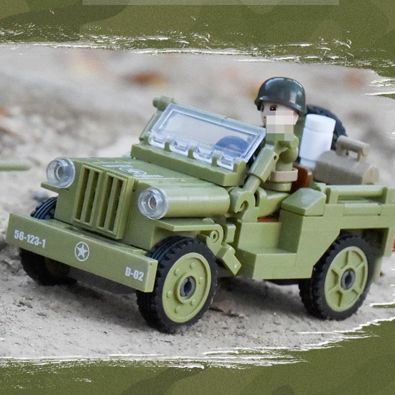 Sluban Military Vehicles Series Military