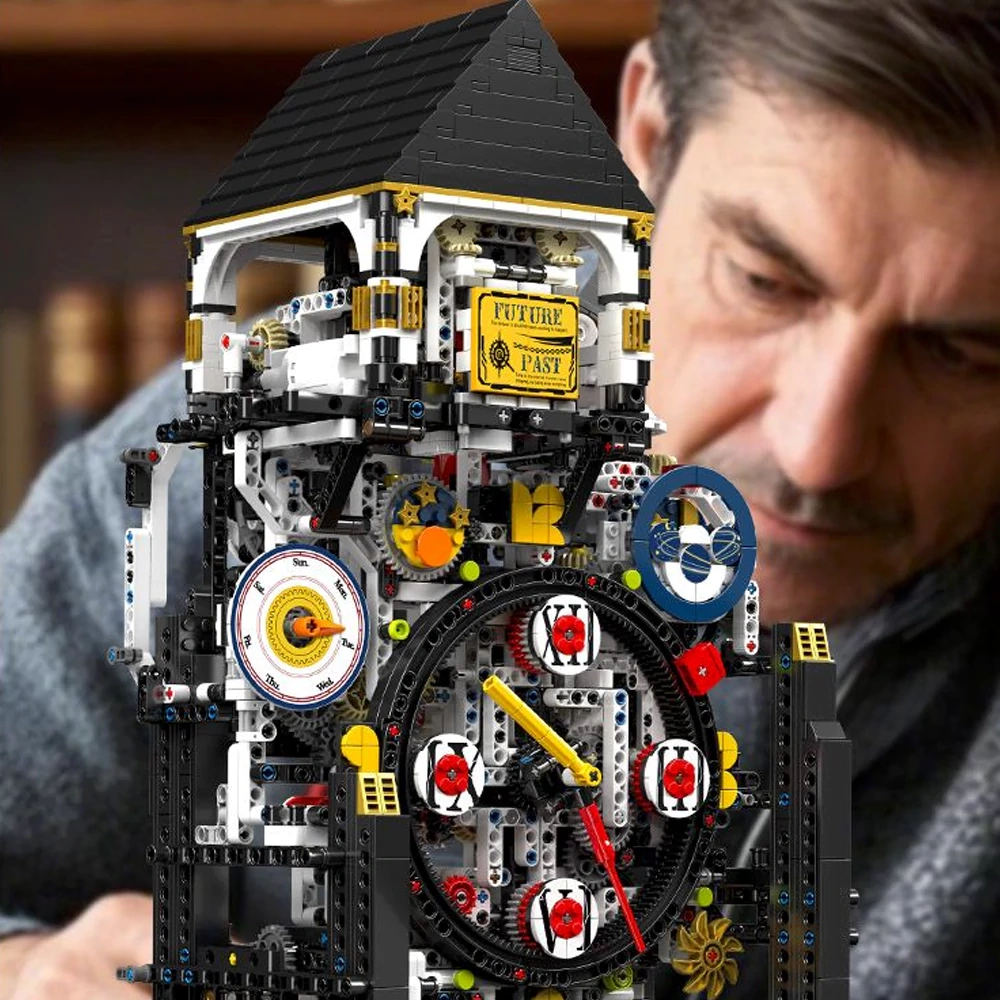 MouldKing 10159 Cyberpunk Clock Technic