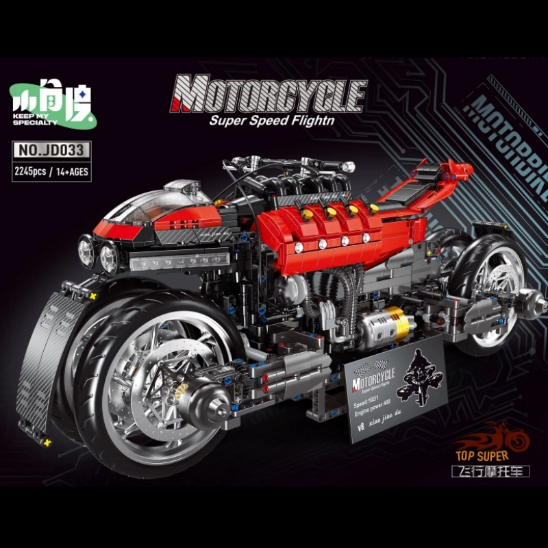 [Pre-Sale] CBOX JD033 Flying Motorcycle Technic