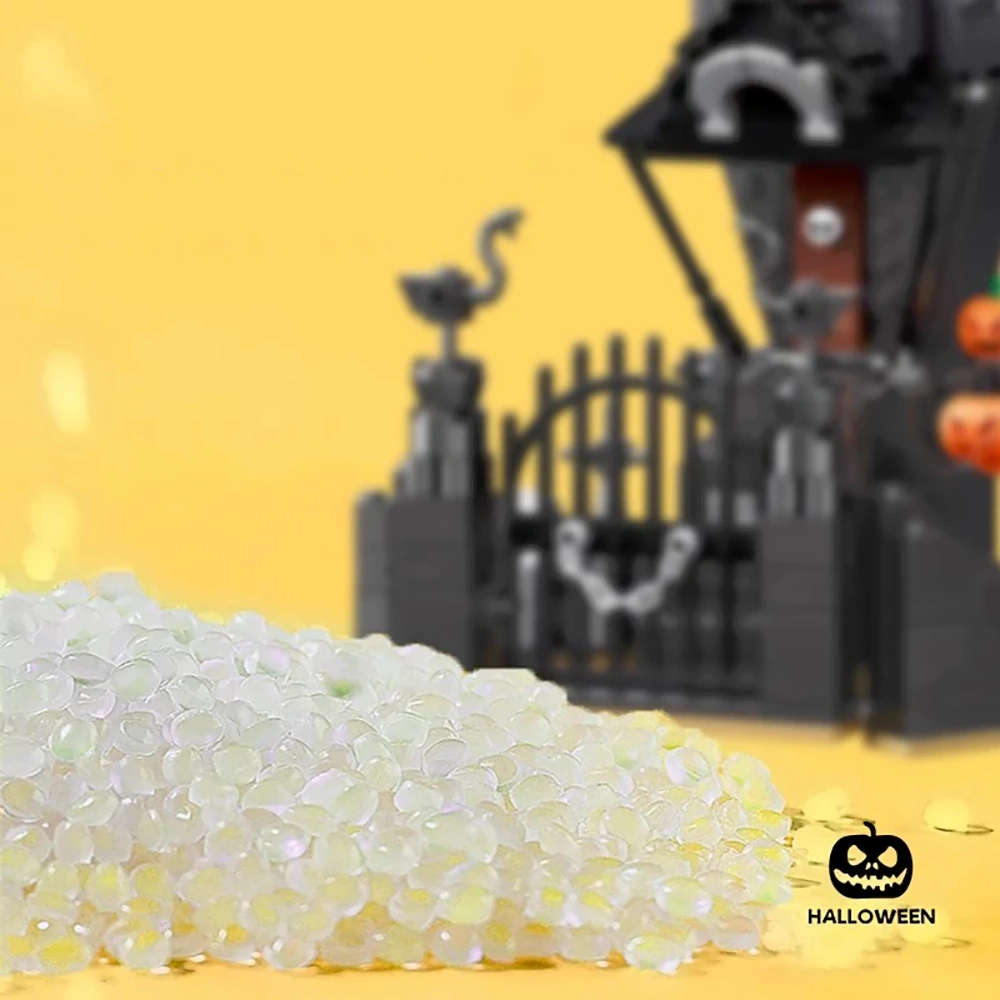 Custom KK20003 The Nightmare Before Halloween Ghost House Castle Halloween Modular Buildings